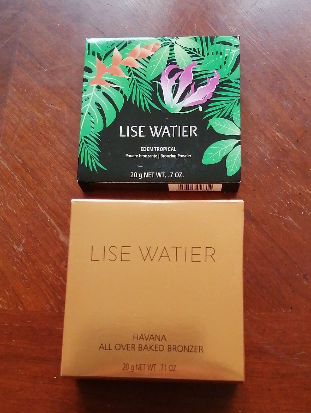 Lise Watier BRONZERS Havana All Over Baked Bronzer + Eden Tropical